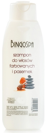 bingospa szampon do wlosow farbowanych i pasemek