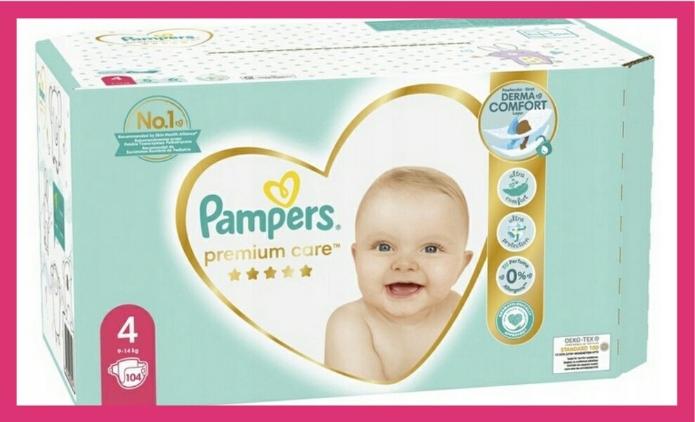 tesco pampers premium care 4 104 sztuki cena