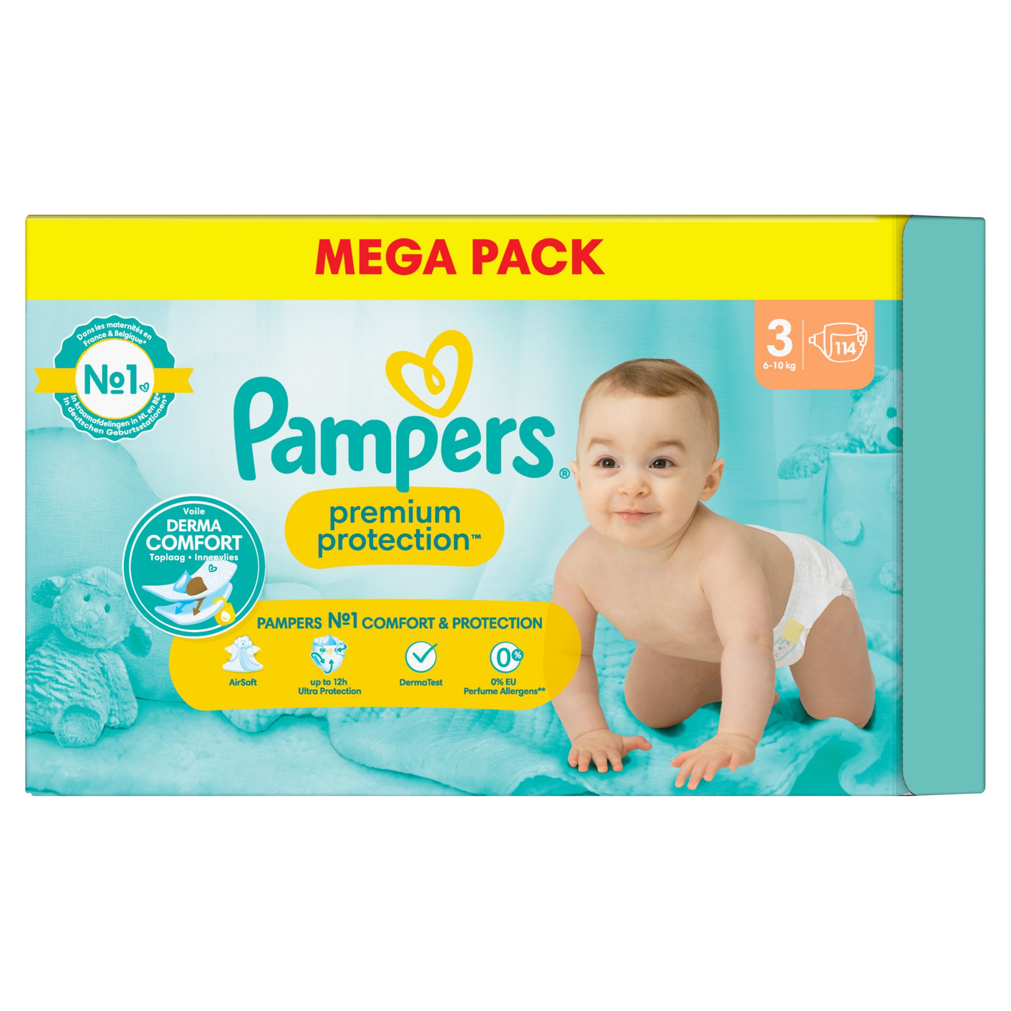 auchan pampers 3 premium care