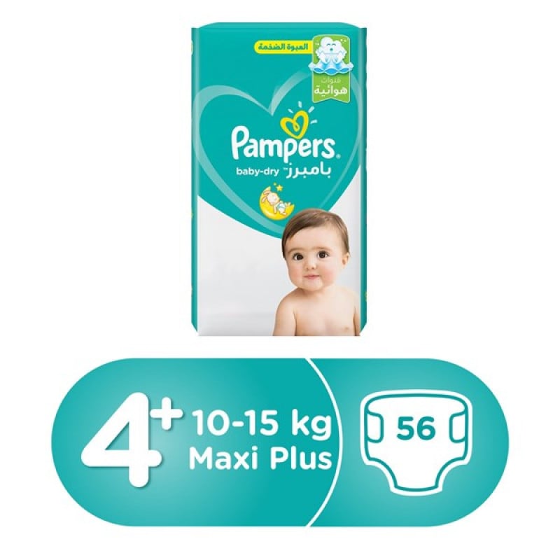 pampers baby dry 4 56