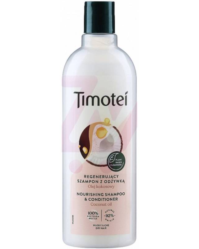 timotei pure 2w1 świeżość i czystość szampon i odżywka