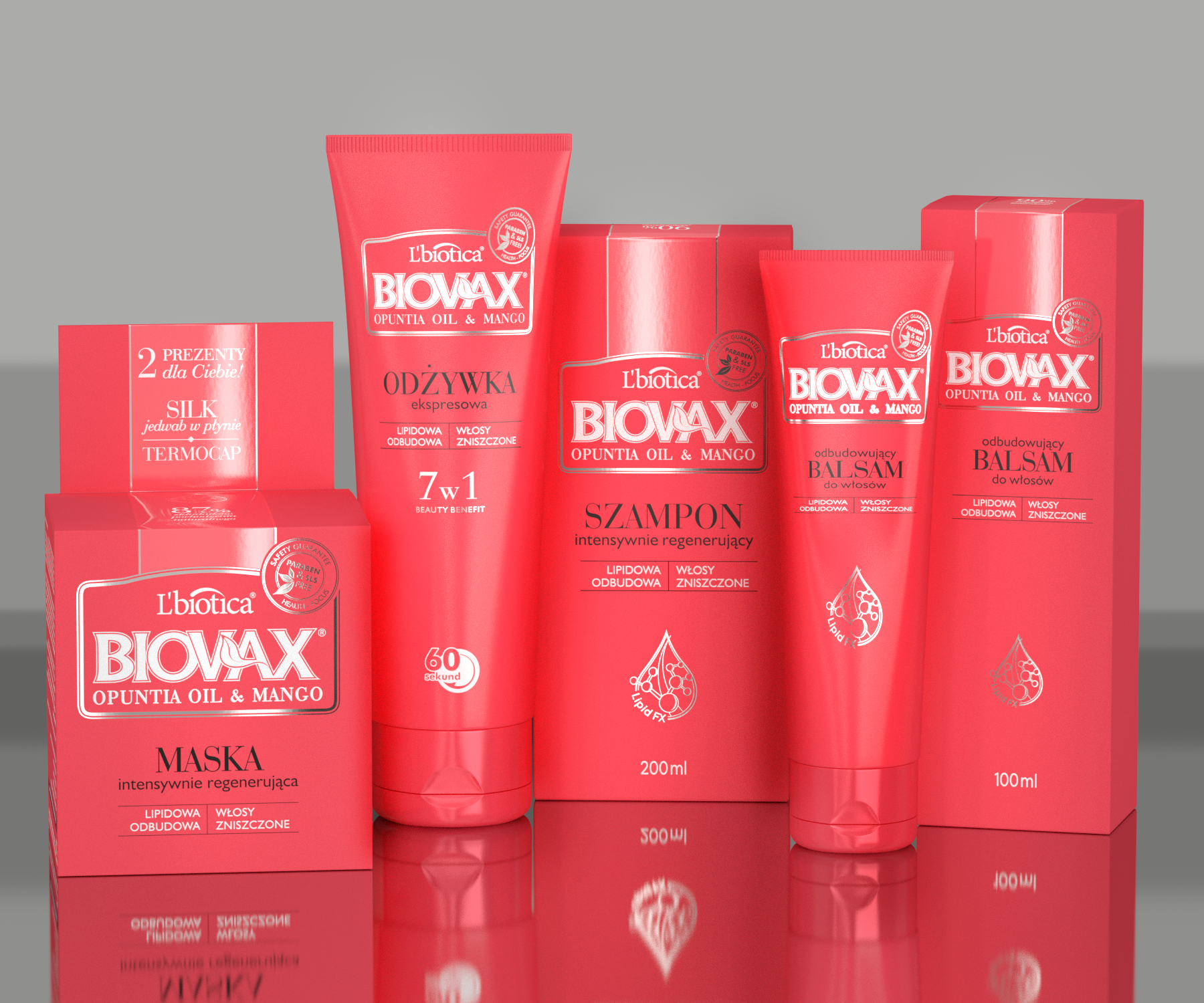biovax opuntia oil&mango szampon intensywnie regenerujący do włosów zniszczonych