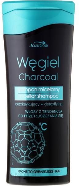 joanna węgiel szampon micelarny do włosów detoksykujący