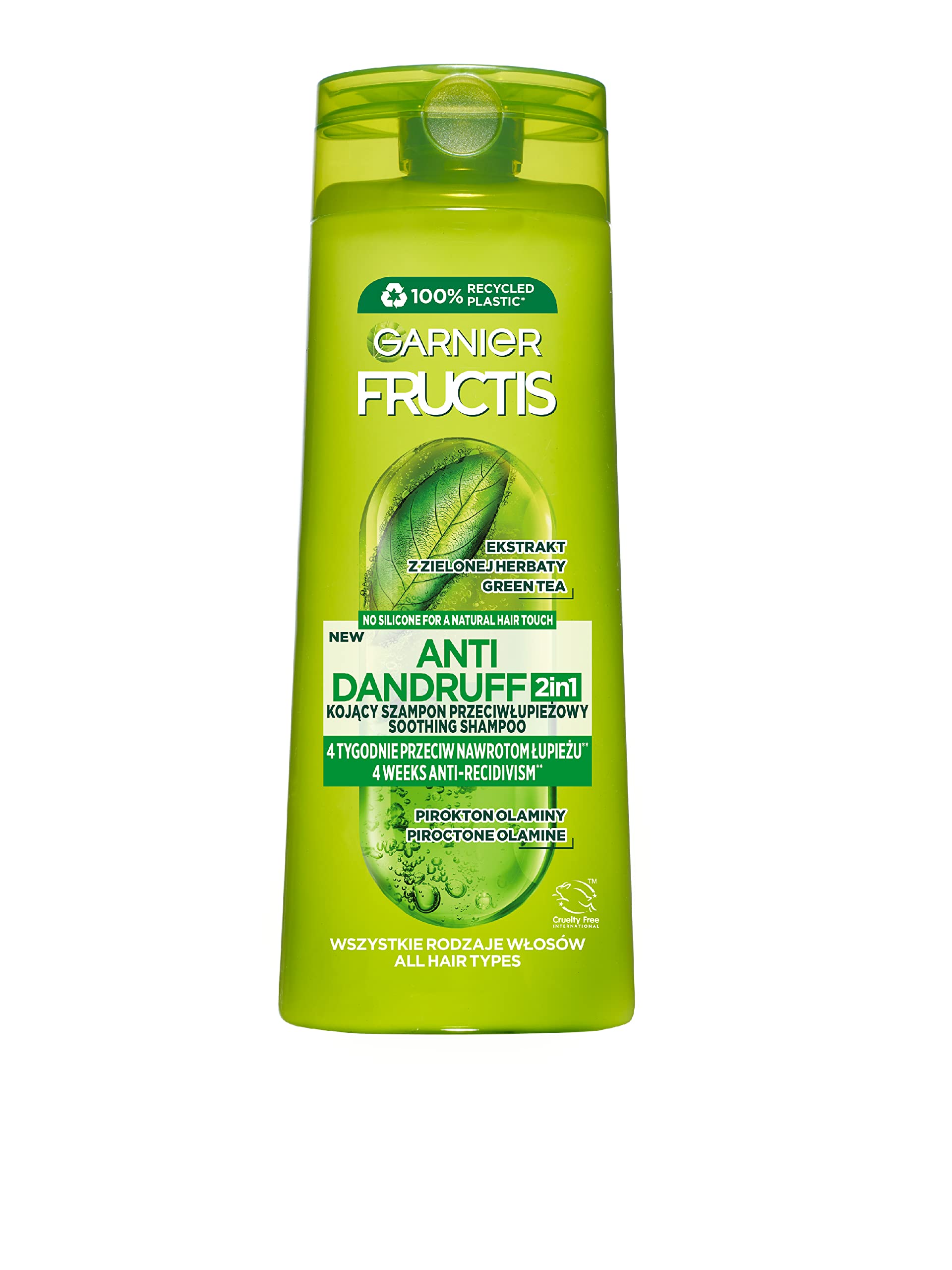 garnier fructis clean fresh przeciwłupieżowy szampon wzmacniający do włosów