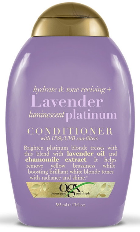 ogx odżywka do włosów lavender luminescent platinum wizaz