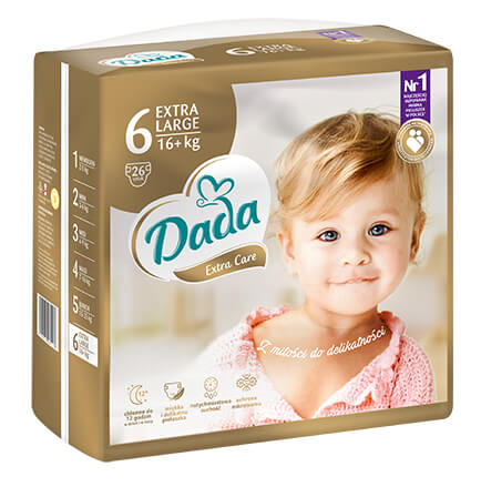 dada a pampers care