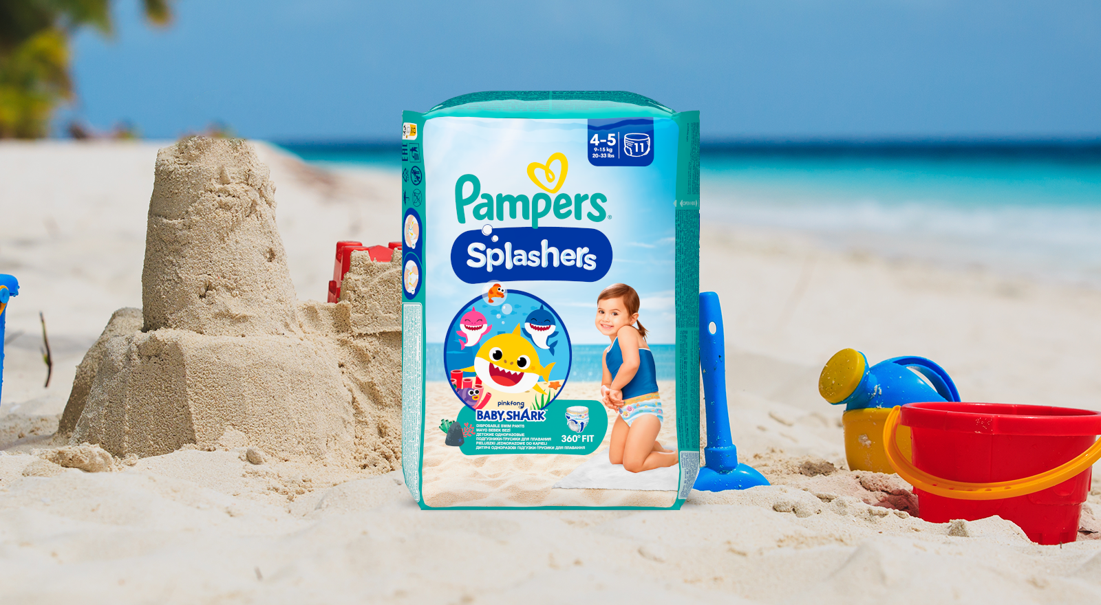 pampers splashers czy zatrzymują siku