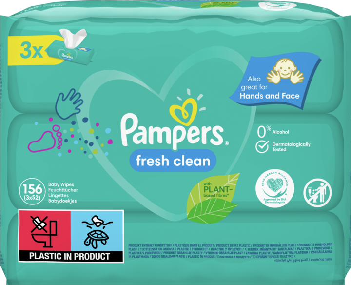 promocja rossnę pampers fresh clean chusteczki dla niemowląt