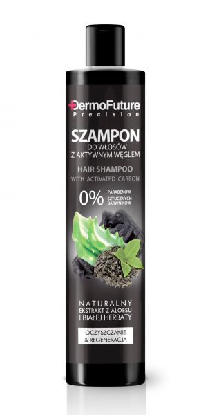 dermo future szampon do włosów z aktywnym węglem