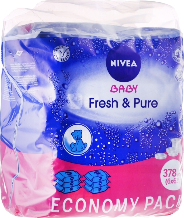 chusteczki.nawilżane nivea pure