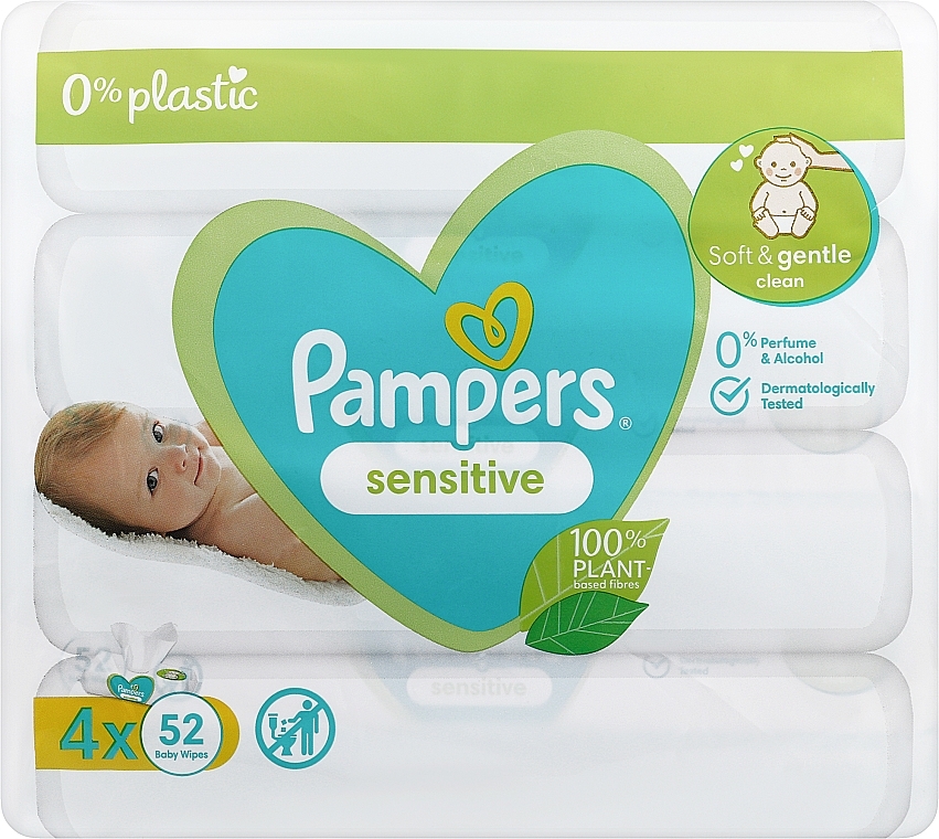 pampers sensitive chusteczki nawilżane op 56 szt