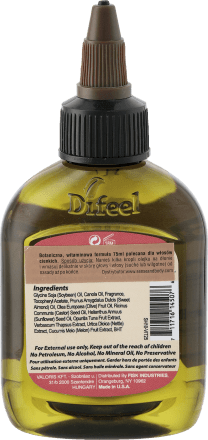 difeel naturalny olejek arganowy do włosów suchych i cienkich