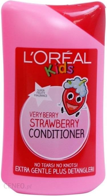 kids very berry strawberry odżywka do włosów truskawka