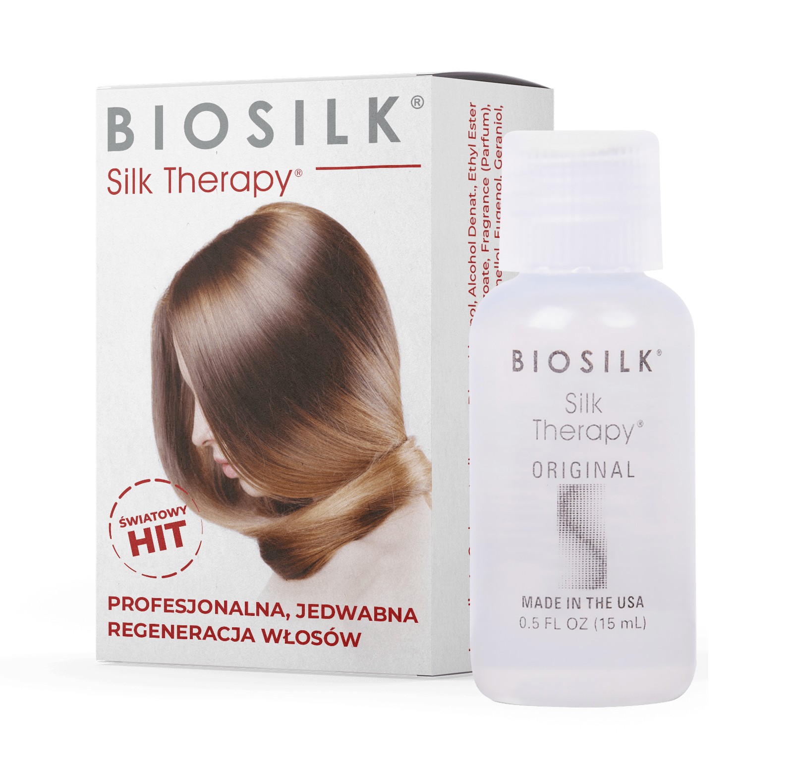 biosilk therapy lakier do włosów uczulenie