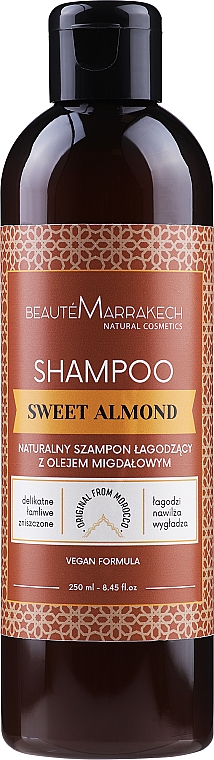szampon z olejkiem migdałowym beaute marrakech