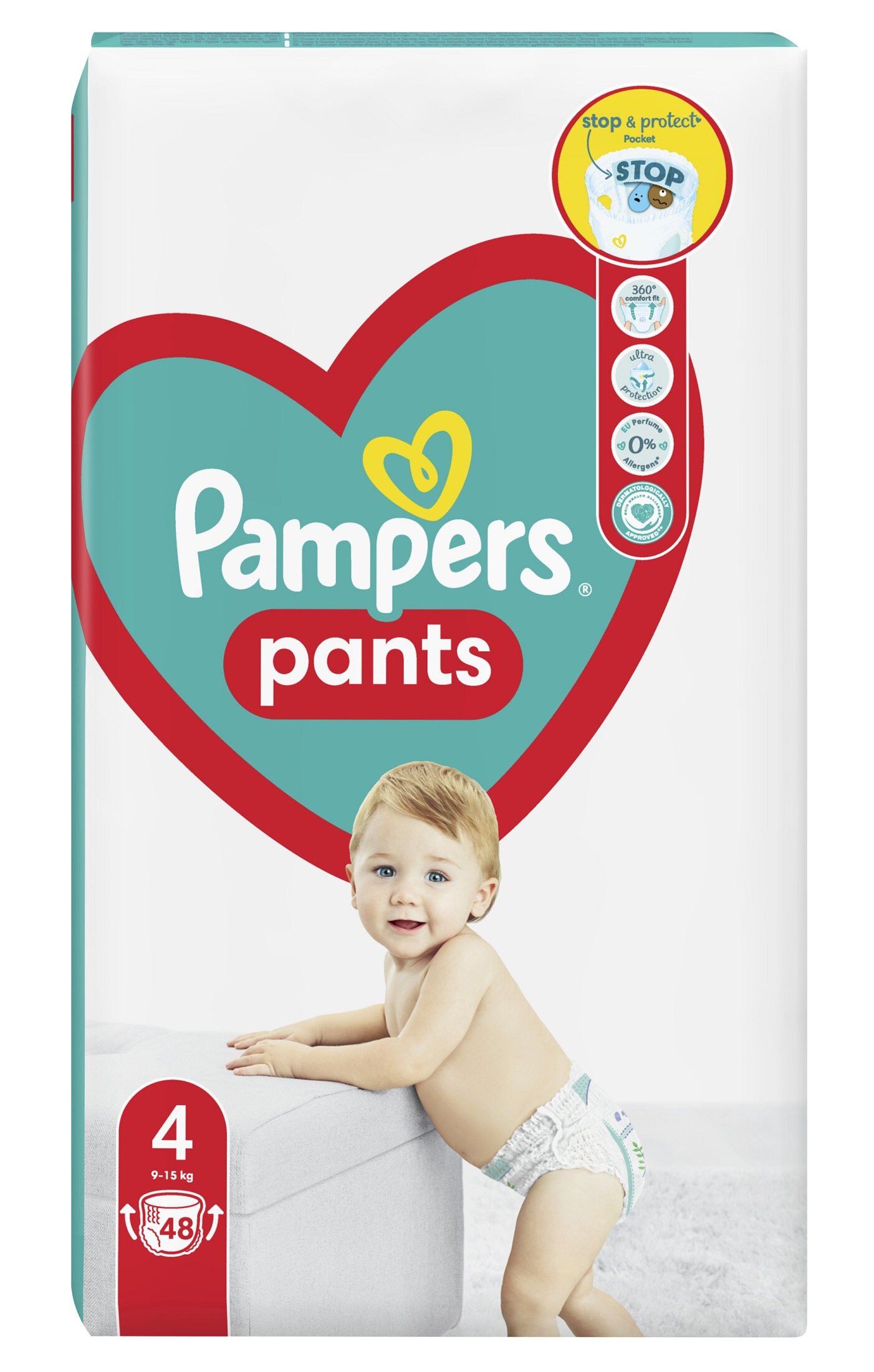 pampers pants 4 100 sztuk