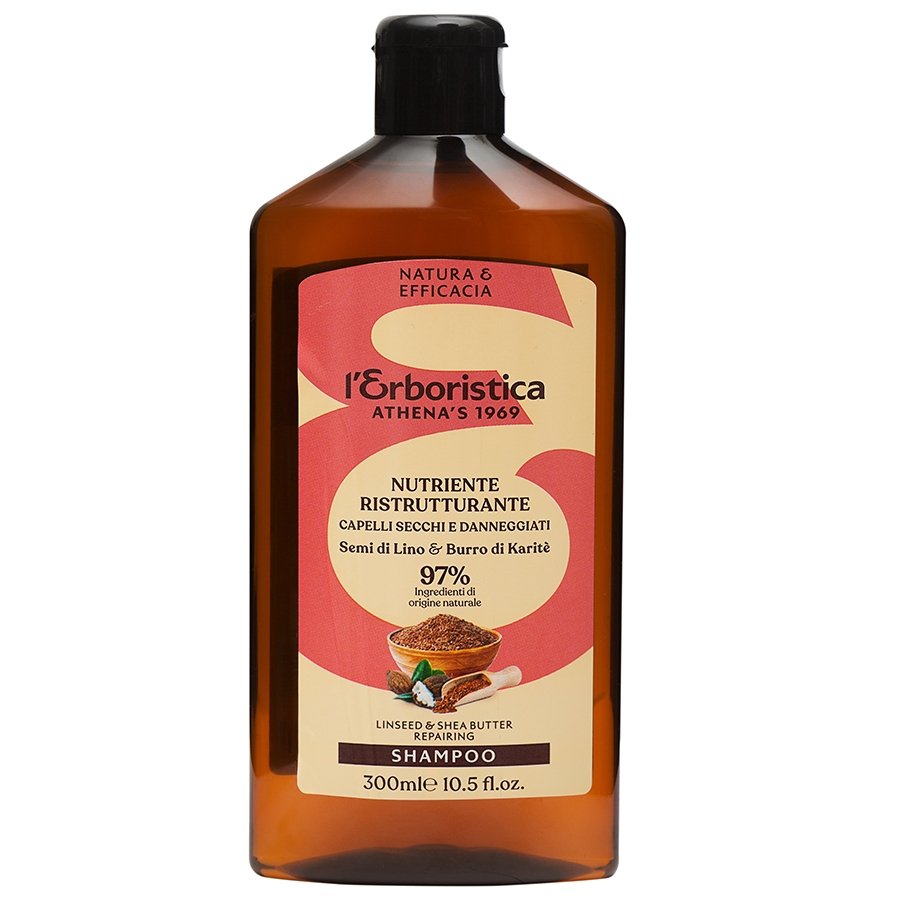 erboristica natura szampon z siemieniem lnianym i masłem karite skład
