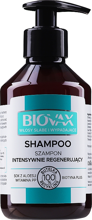szampon biovax regenerujący