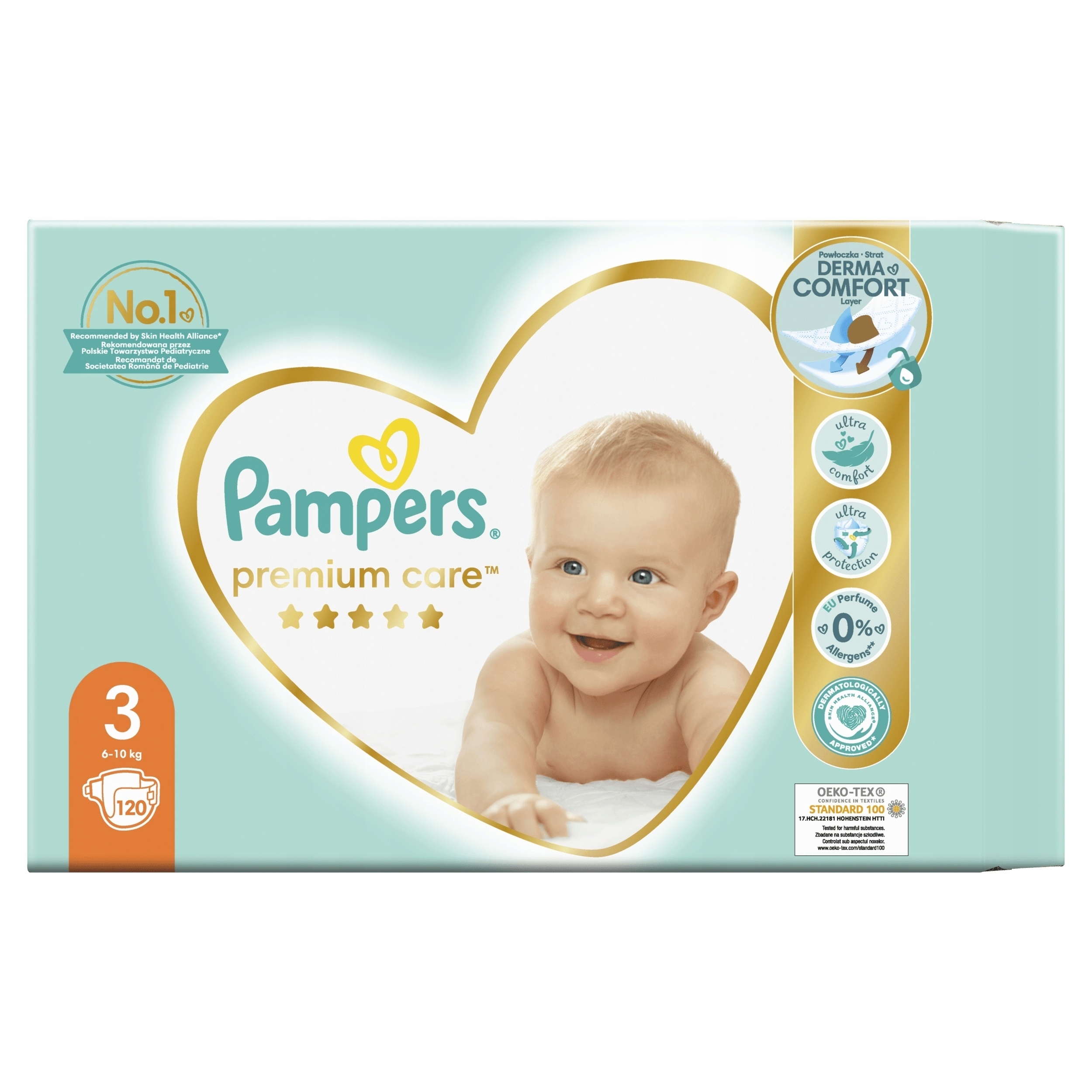 pampers premium care 3 22 sztuki