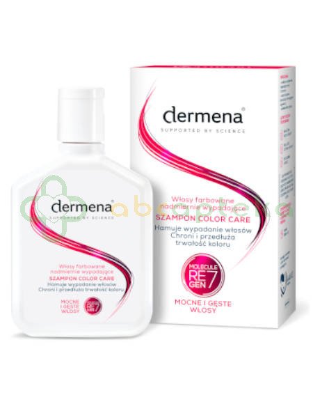 dermena color care szampon przeciw wypadaniu włosy zniszczone farbowaniem 2