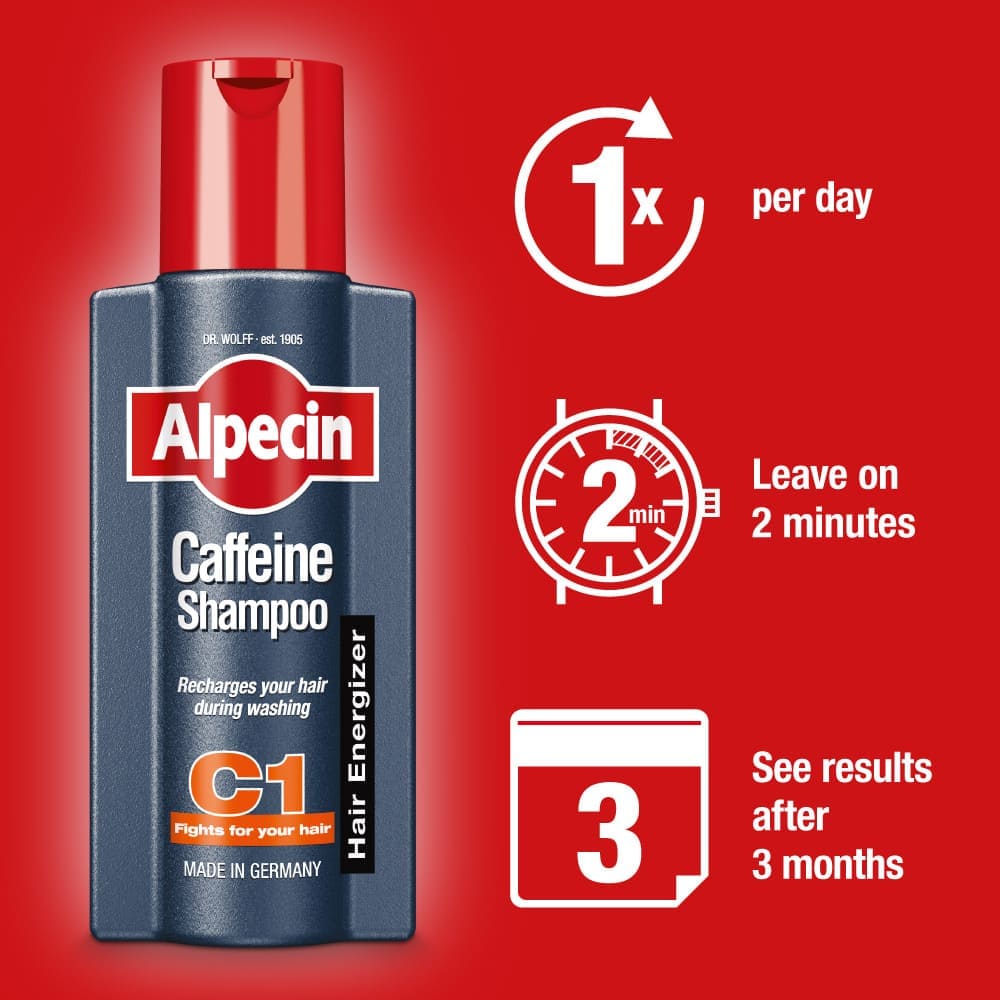 alpecin c1 szampon 250ml oryginał-apteka łysienie