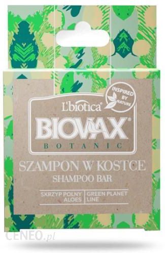 lbiotica biovax szampon w kostce skrzyp polny i aloes 82g