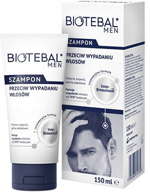 biotebal men szampon 150ml przeciw wypadaniu włos