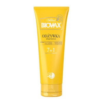 biovax do włosów blond bb odżywka 200 ml