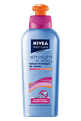 nivea szampon prostujący włosy straight &