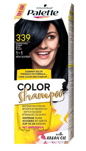 wella szampon do włosów barwiący na granatowo