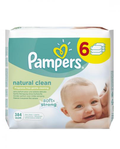 pampers natural clean skład