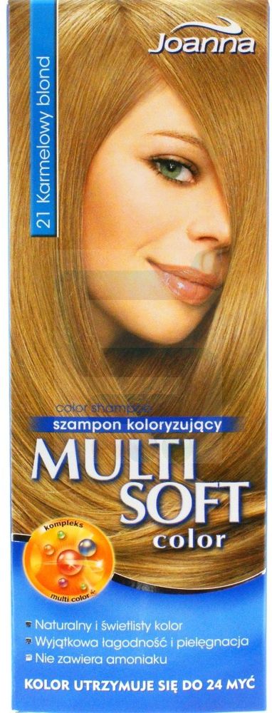 szampon koloryzujący multi soft karmelowy blond