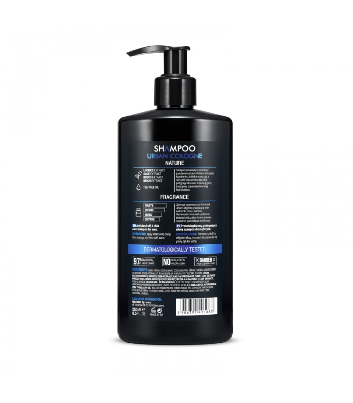 ec lab man przeciwłupieżowy szampon do włosów dla mężczyzn