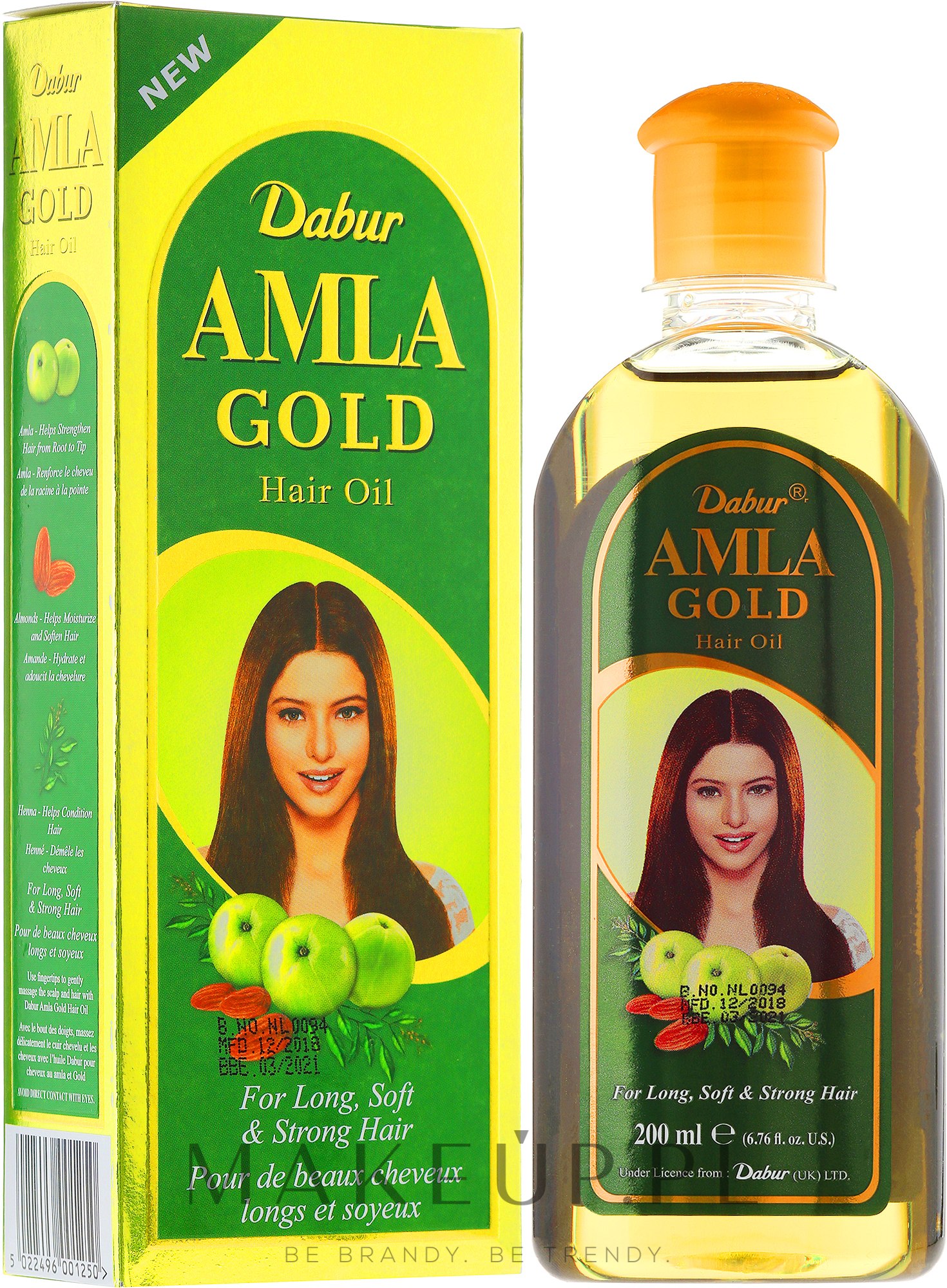 dabur olejek do włosów amla gold 300 ml