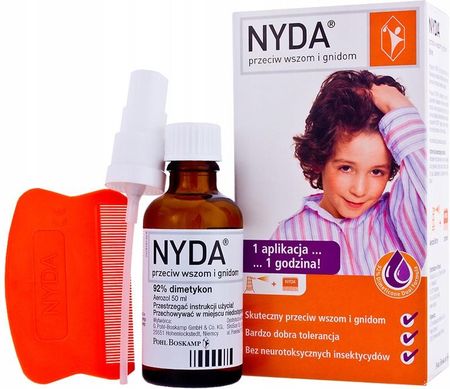 szampon przeciw wszom dla dzieci nyda caneo