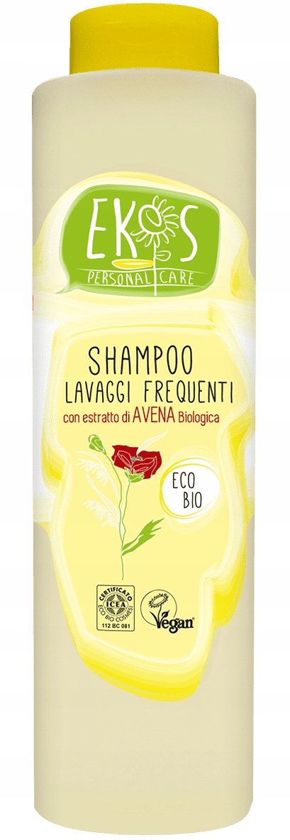 ekos szampon do codziennego stosowania z ekstraktem z organicznego owsa