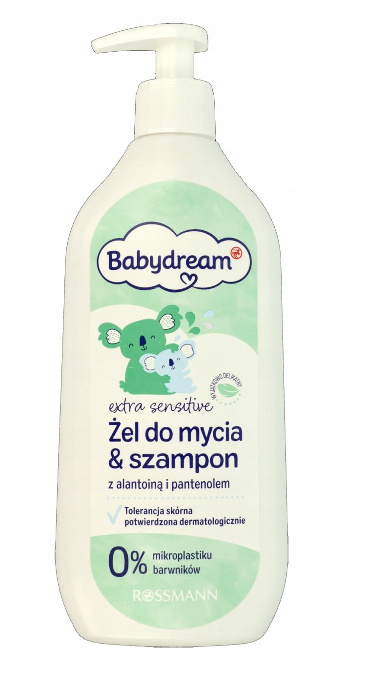 żel i szampon babydream łupież