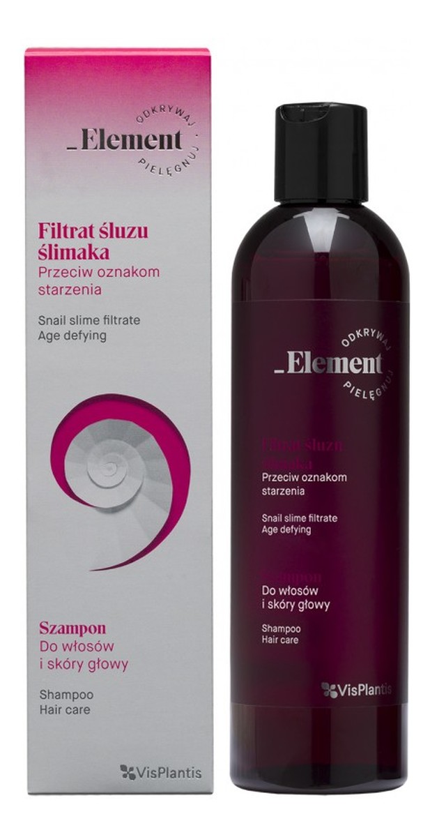 element filtrat śluzu ślimaka szampon opinie