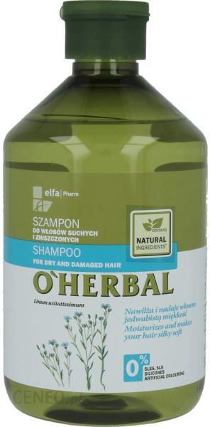 elfa pharm o herbal szampon do włosów suchych opinie