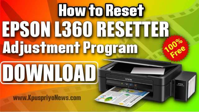 epson l220 reset pampers