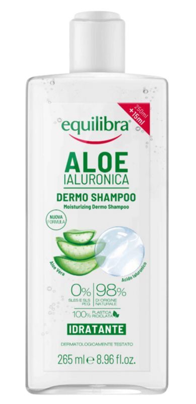 equilibra aloesowy szampon do włosów do codziennego stosowania 250 ml