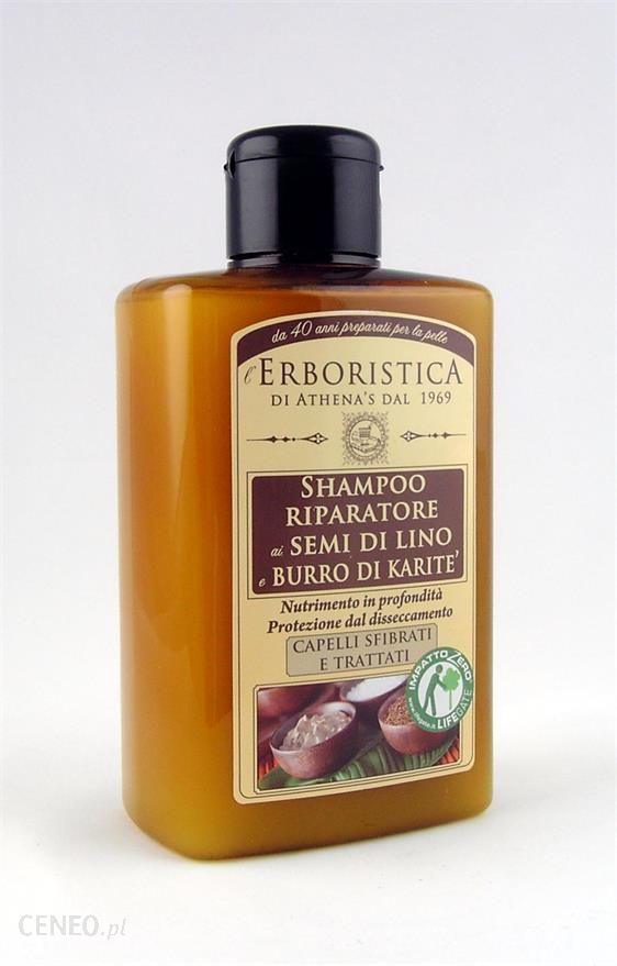 erboristica natura szampon z siemieniem lnianym i masłem karite