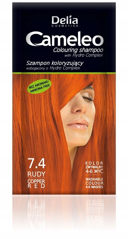 camaleo coloring szampon koloryzujący light brown