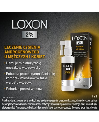 co jest lepsze loxon 2 szampon czy płyn do smarowania