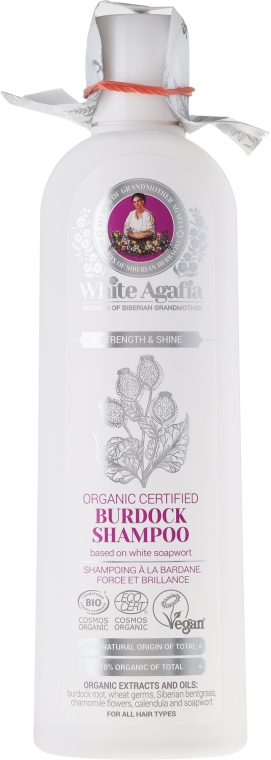 receptury babaci agafii white agafia organiczny szampon do włosów