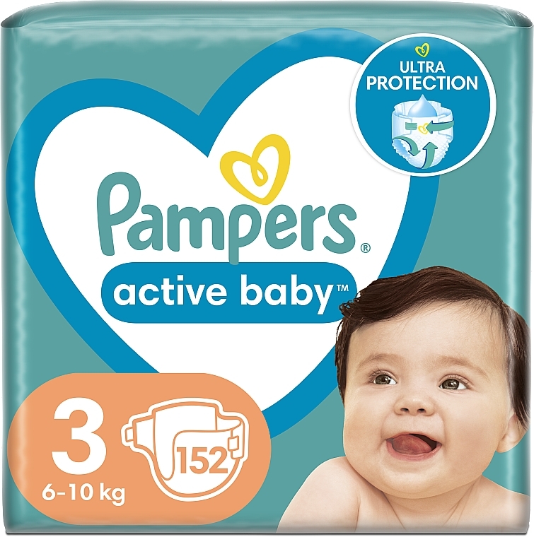 pampers active baby 3 152