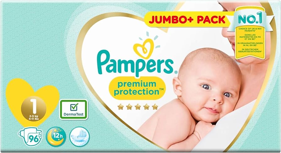 pampers premium protection 1