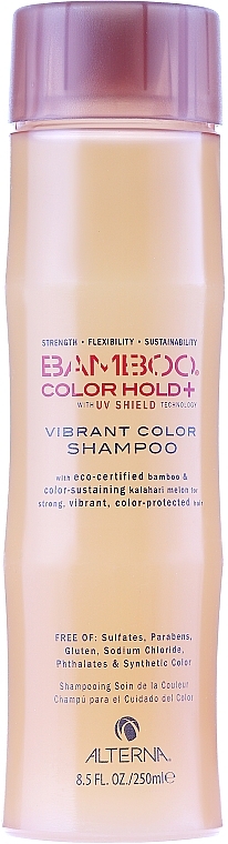 alterna uv+ bamboo vibrant color szampon do włosów 250ml
