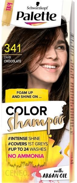 palette szampon koloryzujący ciemna czekolada