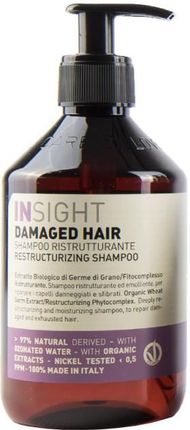 szampon odbudowujący do włosów zniszczonych insight